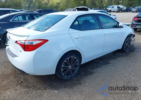 2014 Toyota Corolla S Plus z USA, uszkodzony, nr VIN 2T1BURHE8EC197790